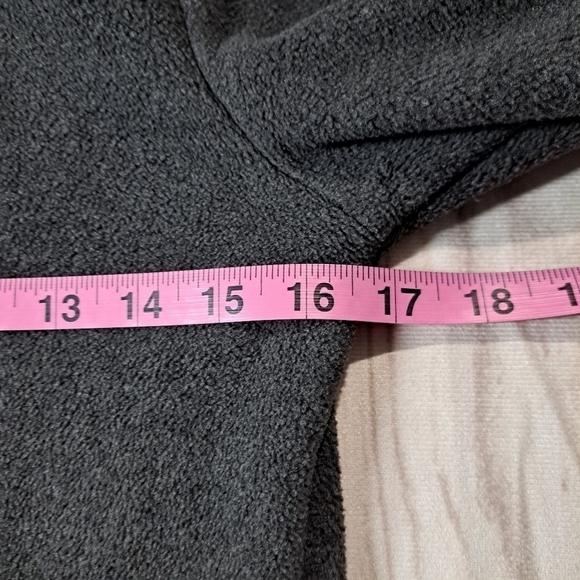 Calvin Klein Performance Fleece Zip Up Extra Small Shacket Sweater Jacket - Picture 6 of 12